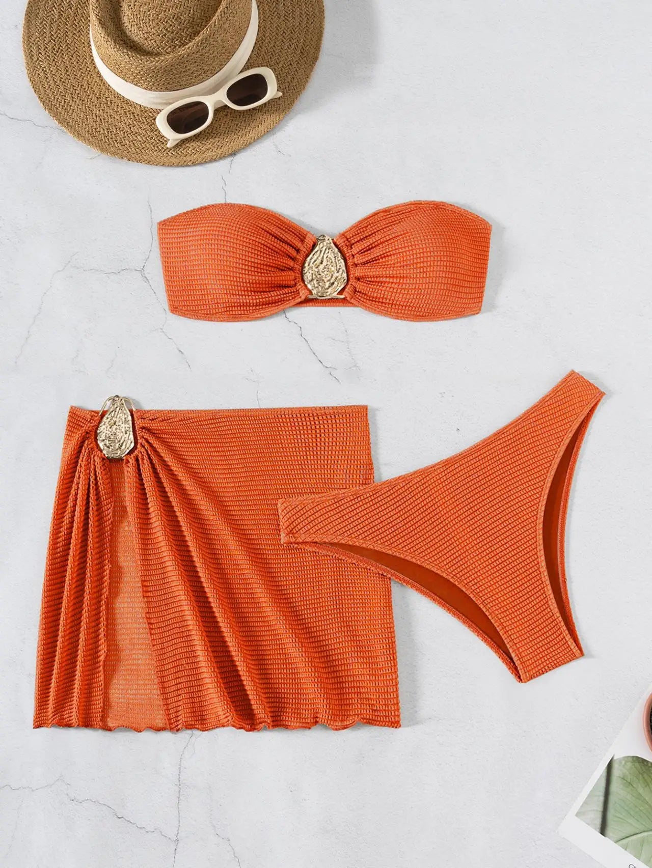 Sunset Bandeau Bikini Set
