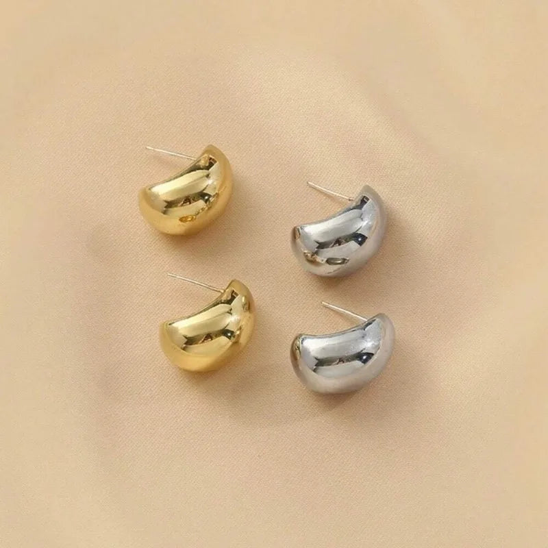 Pure Drop Stud Earrings