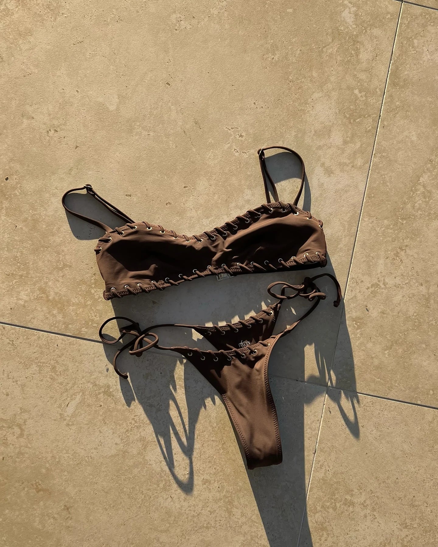 The Lace-Up Bikini