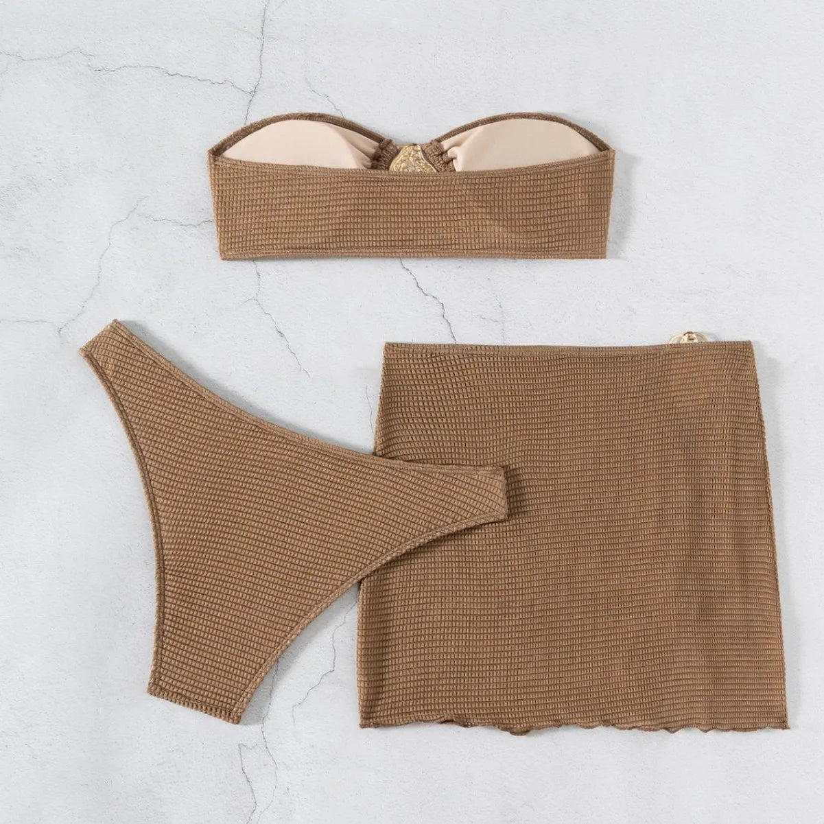 Sunset Bandeau Bikini Set