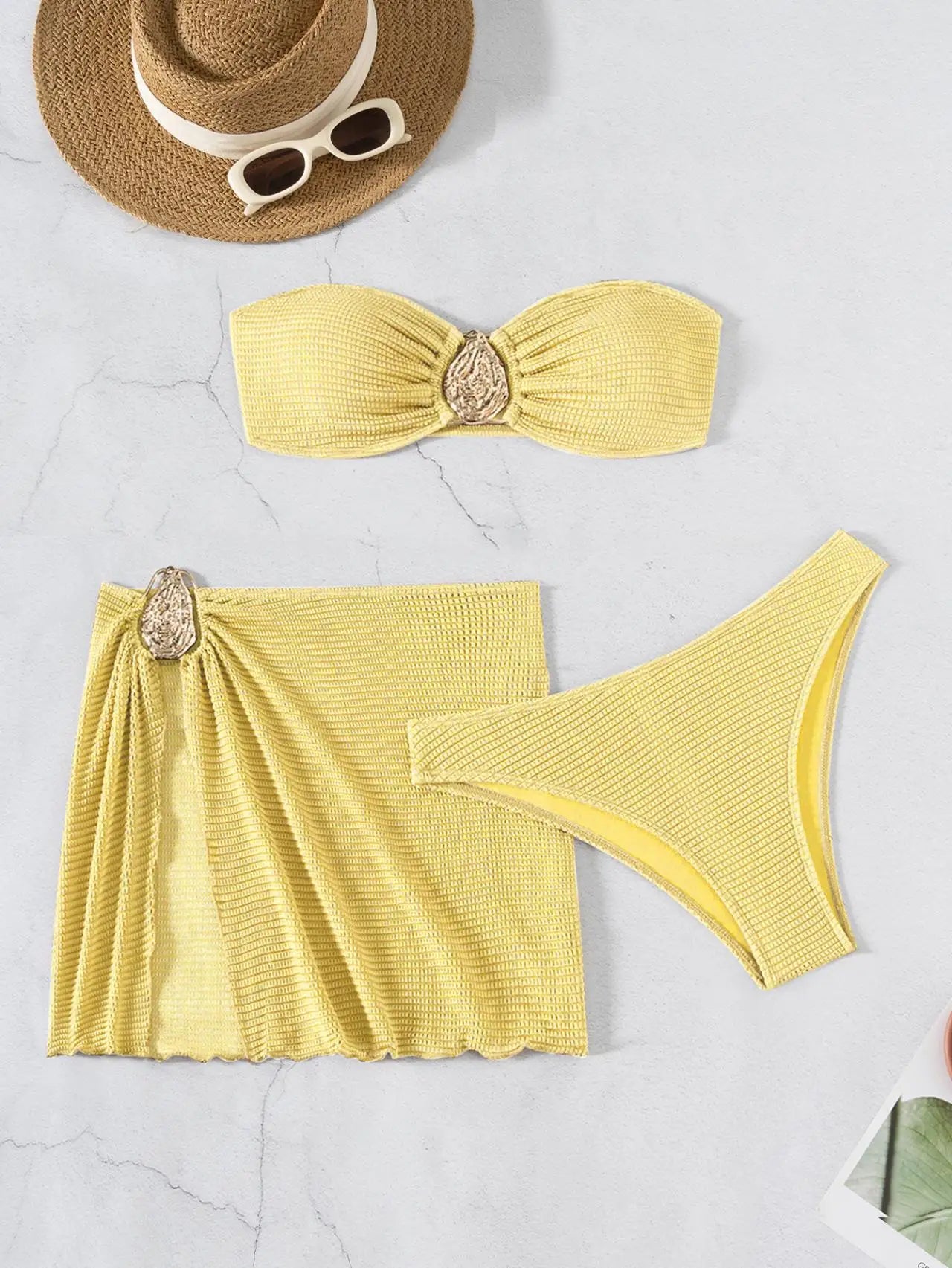 Sunset Bandeau Bikini Set
