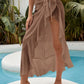 Drift Mesh Tie-Waist Cover-Up