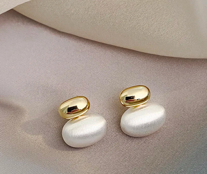 Geometric Classic Drop Earrings