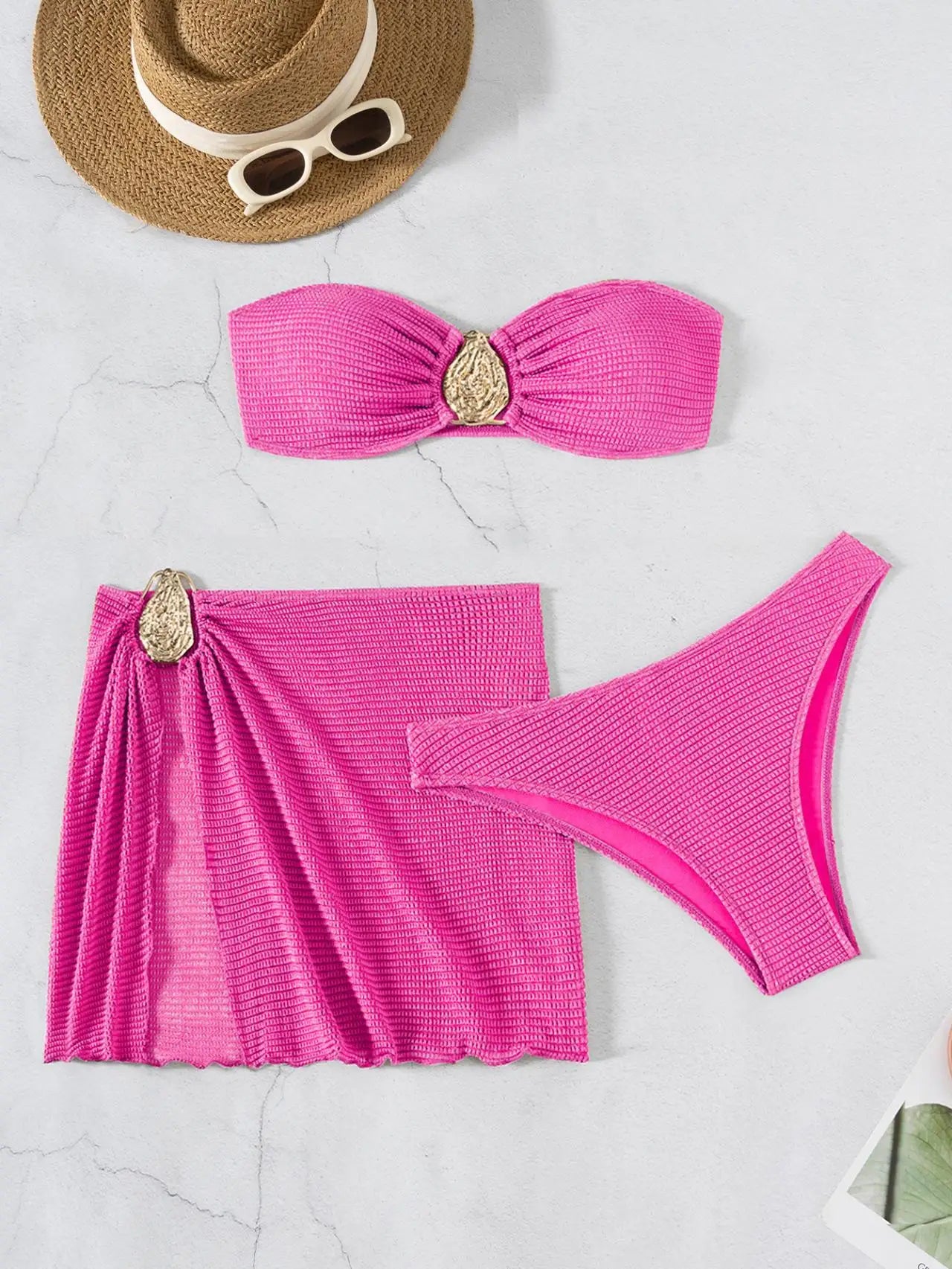 Sunset Bandeau Bikini Set
