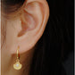 Seashell Spark Drop Earrings