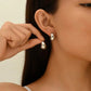 Pure Drop Stud Earrings