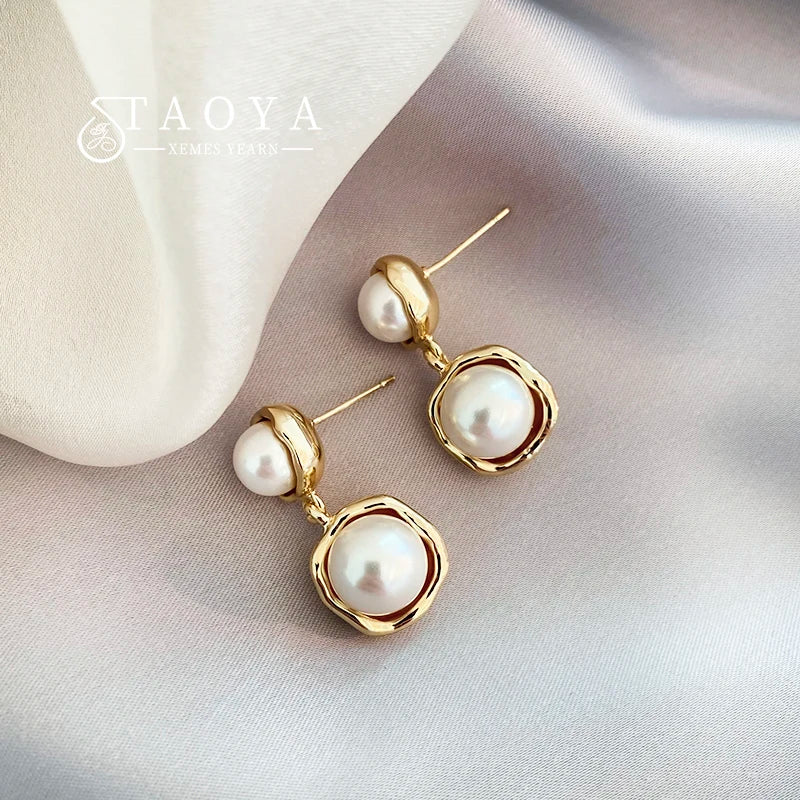 Geometric Classic Drop Earrings