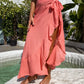 Drift Mesh Tie-Waist Cover-Up