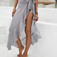 Drift Mesh Tie-Waist Cover-Up